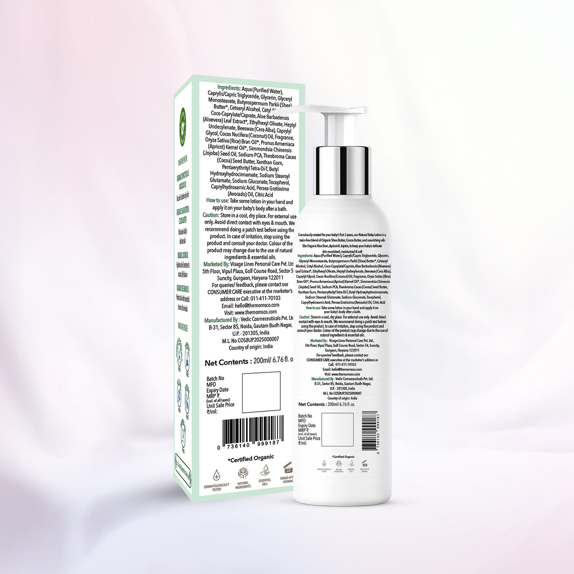 Natural Baby Lotion 200ml