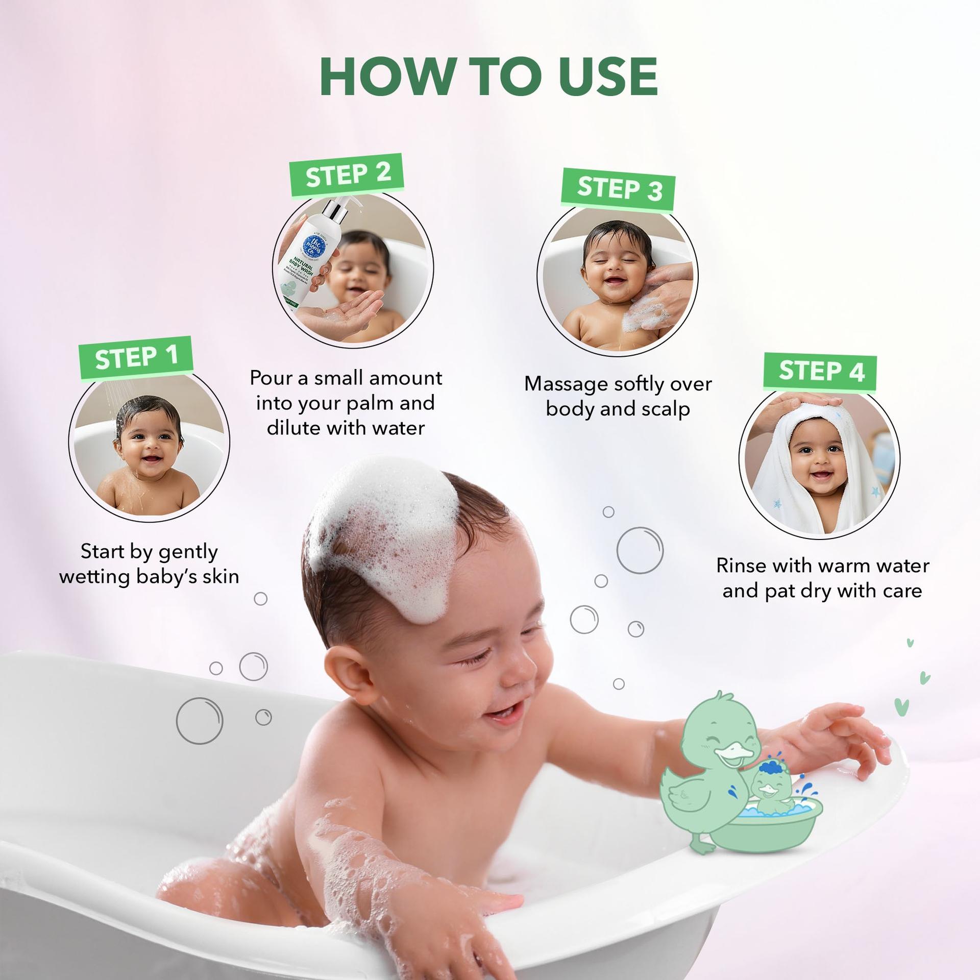 Natural Baby Wash 200ml